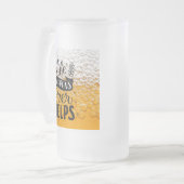 霜降りマグ フロストグラスビールジョッキ (正面左)