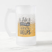 霜降りマグ フロストグラスビールジョッキ (左)