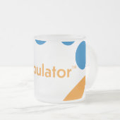 霜降りマグ フロストグラスマグカップ (正面右)