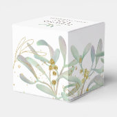 霜降りヤドリギ冬の結婚式 フェイバーボックス (裏面サイド)