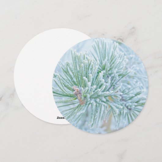 霜降り松 シーズンカード (正面/裏面)