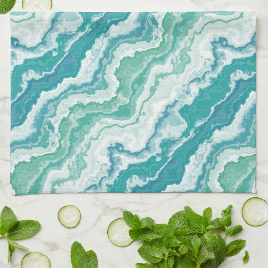 霜降り海泡: キッチンタオル (折り畳み)