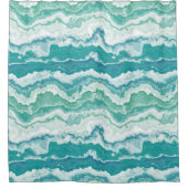 霜降り海泡： シャワーカーテン (正面)