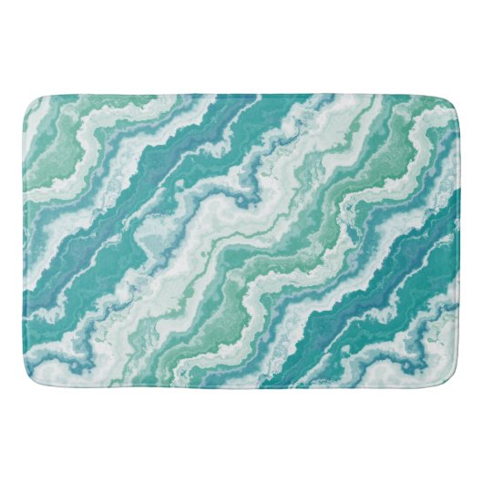 霜降り海泡： バスマット (正面)