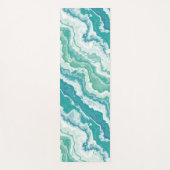 霜降り海泡： ヨガマット (正面)