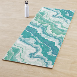 霜降り海泡： ヨガマット