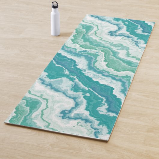 霜降り海泡： ヨガマット (インサイチュ)