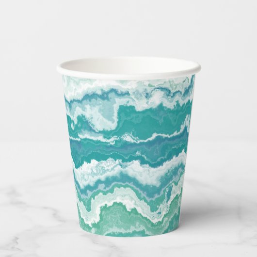 霜降り海泡： 紙コップ (裏面)