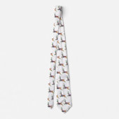 霜降り鹿 ネクタイ (裏面)