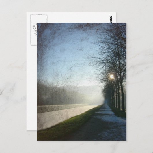 霜 ポストカード (正面/裏面)