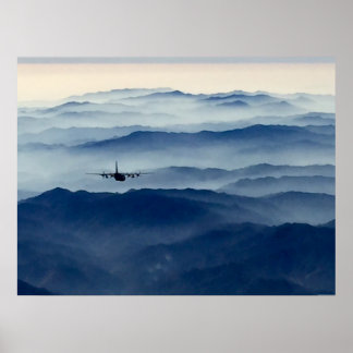 霞の上のC-130 ポスター