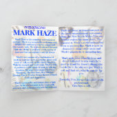 霞の広告宣伝に印を付けて下さい カード (内部)