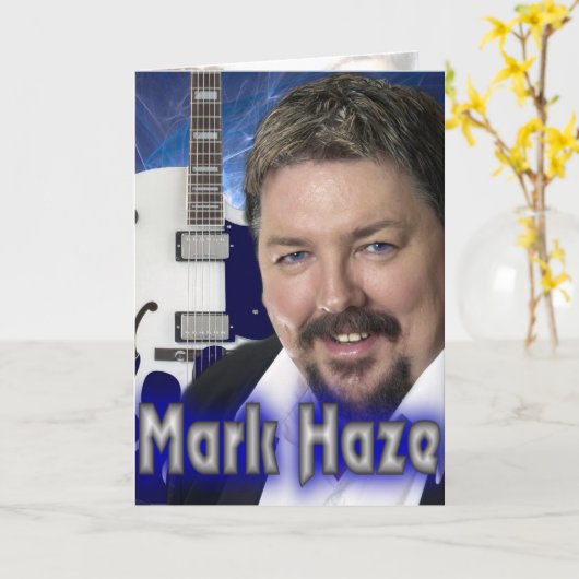 霞の広告宣伝に印を付けて下さい カード (黄色い花)