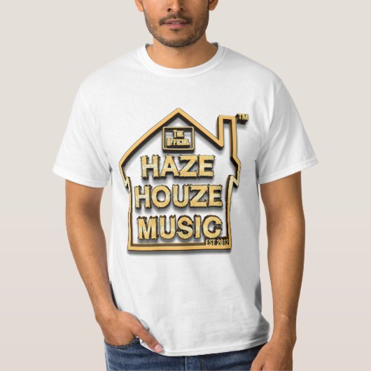霞のHuze音楽ワイシャツ Tシャツ (正面)