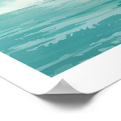 霧から現れる船 – スピリチュアルの旅 ポスター (角)