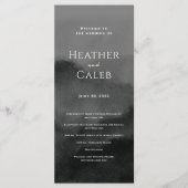 霧がかったマウンテンブラックウォーター結婚カラー プログラム (正面)