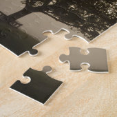 霧がかった木 ジグソーパズル (側面)