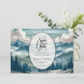 霧がかった松の木に響結婚く セーブザデート (スタンド正面)