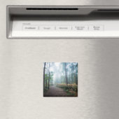 霧がかった森林散歩 マグネット (インサイチュ (食洗機))