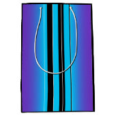 霧がかった青の輝き ミディアムペーパーバッグ (正面)