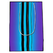 霧がかった青の輝き ミディアムペーパーバッグ (裏面)