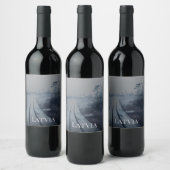 霧が立つ沼地 ワインラベル (ボトル)