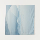 霧で覆われた山 タペストリー (正面(横))