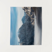 霧と雪山の海 タペストリー (正面)