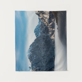 霧と雪山の海 タペストリー