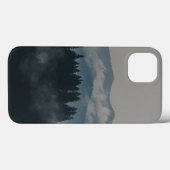 霧に包まれた森と山の風景 iPhone 13 ケース Case-Mate iPhoneケース (裏面 (横))