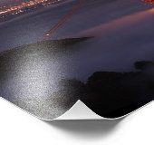 霧に覆われた黄金の門 フォトプリント            (角)