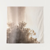 霧のある木々 タペストリー (正面(横))