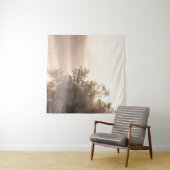 霧のある木々 タペストリー (インサイチュ(横))