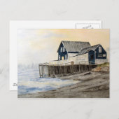 霧のはがきを通して ポストカード (正面/裏面)