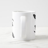 霧のオオカミ ジャンボコーヒーマグカップ (裏面)