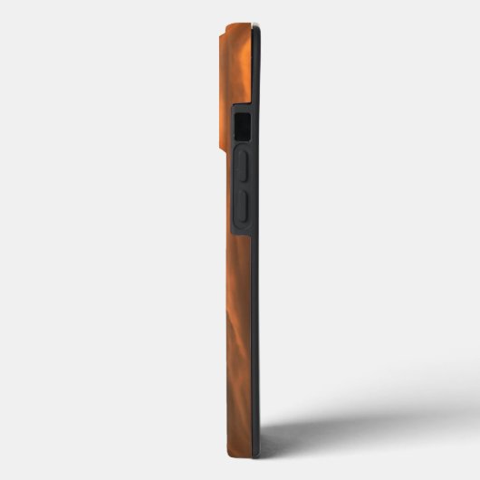 霧のカスタム風景の上にあなたの文字の日の出 Case-Mate iPhoneケース (裏面 / 左)