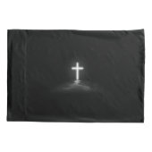 霧のキリスト教の十字 枕カバー (裏面)