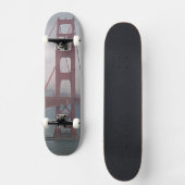 霧のゴールデンゲートブリッジ スケートボード (正面)