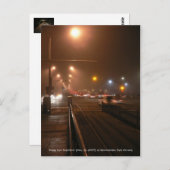 霧のサンフランシスコ… ポストカード (正面/裏面)