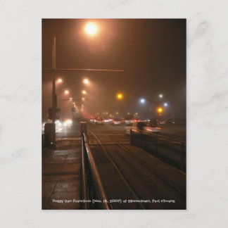 霧のサンフランシスコ… ポストカード