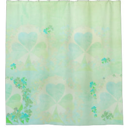 霧のシャムロック シャワーカーテン