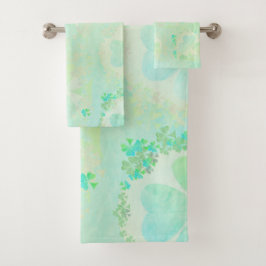 霧のシャムロック バスタオルセット