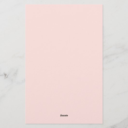 霧のバラ無地の色 便箋 (裏面)