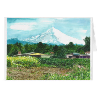 霧のポートランドの橋