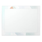 霧のマウンテンビュー ノートパッド (正面)