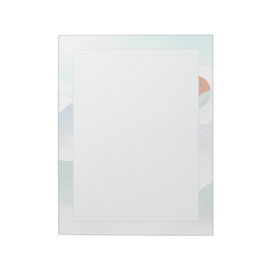 霧のマウンテンビュー ノートパッド (回転)