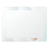 霧のマウンテンビュー ノートパッド (正面)