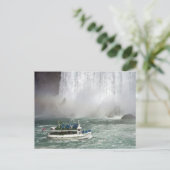 霧のメイドが秋に入る ポストカード (スタンド正面)