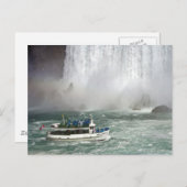 霧のメイドが秋に入る ポストカード (正面/裏面)