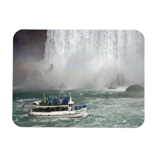 霧のメイドが秋に入る マグネット (横)